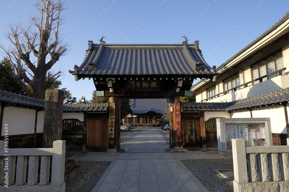 谷根千巡りの歴史的寺院【瑞輪寺】（東京都台東区谷中）