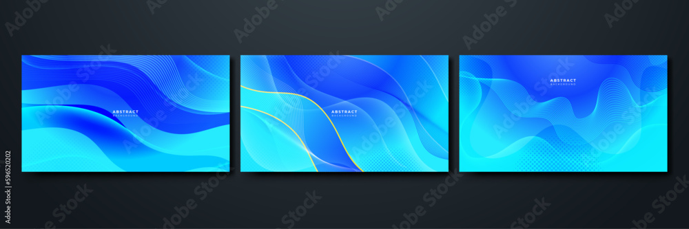 Blue Abstract Vector Background. Wave Background. Vector Illustration Blue Abstract Vector Background. Wave Background. Vector Illustration