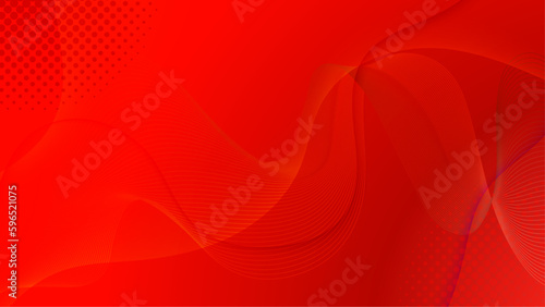 Abstract red geometric background. Modern background design. Liquid color. Fluid shapes composition. Fit for presentation design. website, basis for banners, wallpapers, brochure, posters