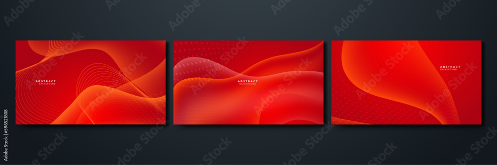 Abstract red wave background. Dynamic shapes composition. Modern template design for covers, brochures, web and banners. Abstract red wave background. Dynamic shapes composition. Modern template design for covers, brochures, web and banners.