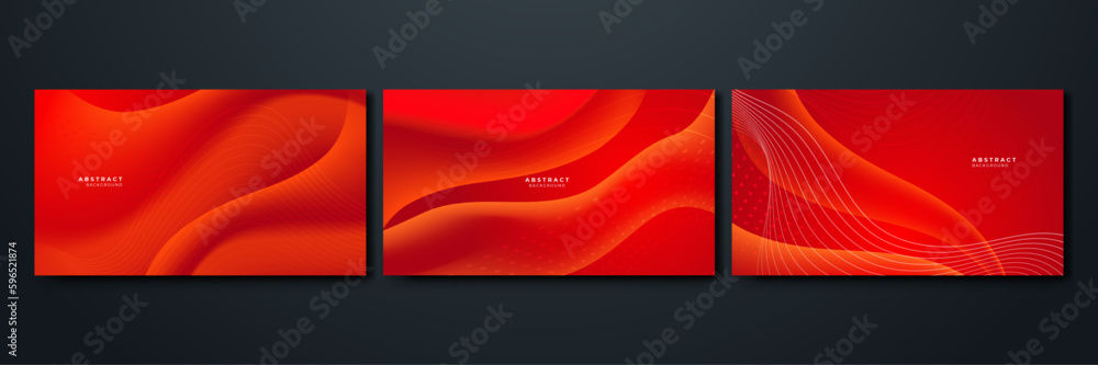 Red waves background vector. Fluid gradient shapes composition. Futuristic design posters. Trendy. Red waves background vector. Fluid gradient shapes composition. Futuristic design posters. Trendy.