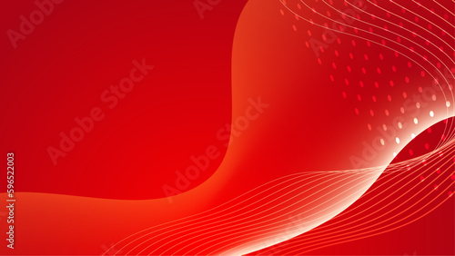 abstract minimal background with red wave shape, can be used for banner sale, wallpaper, for, brochure, landing page.