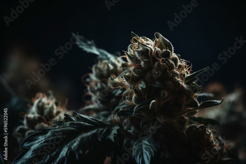 An image of marijuana. Generative AI