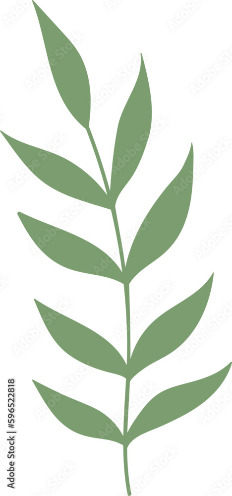 Fototapeta premium Leaf Illustration