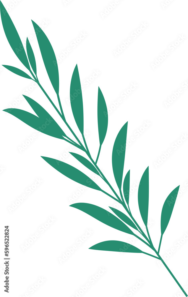 Fototapeta premium Leaf Illustration