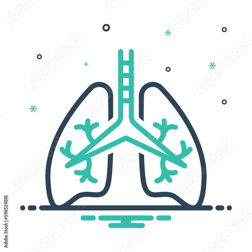 Mix icon for respiratory 