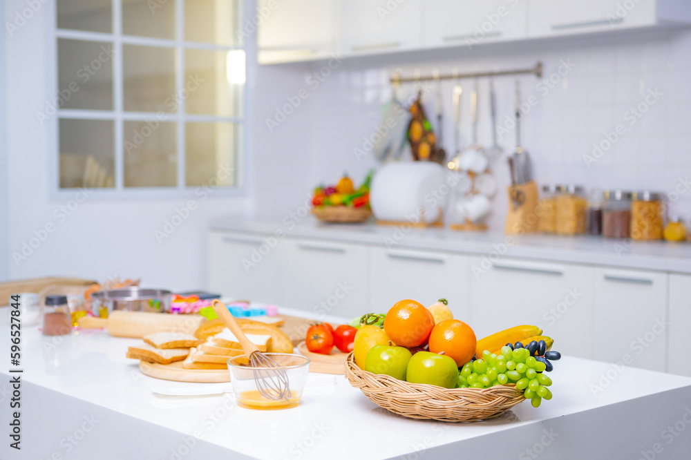 father and son cooking