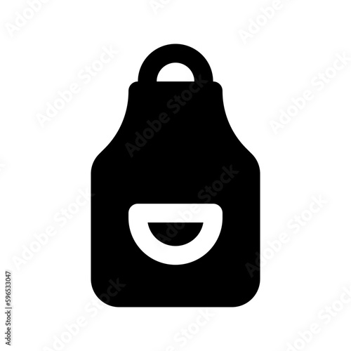 apron glyph icon