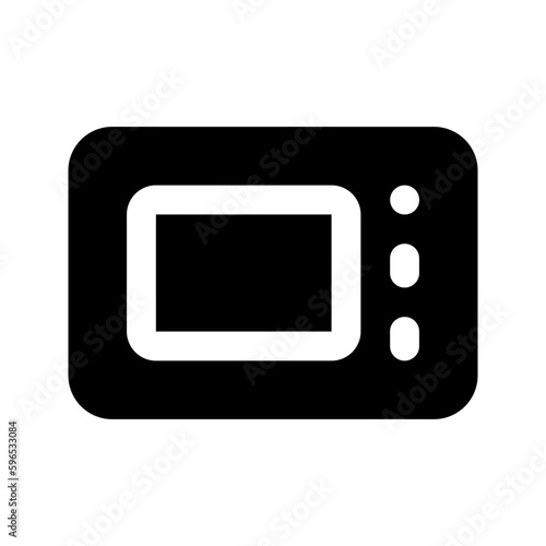oven glyph icon