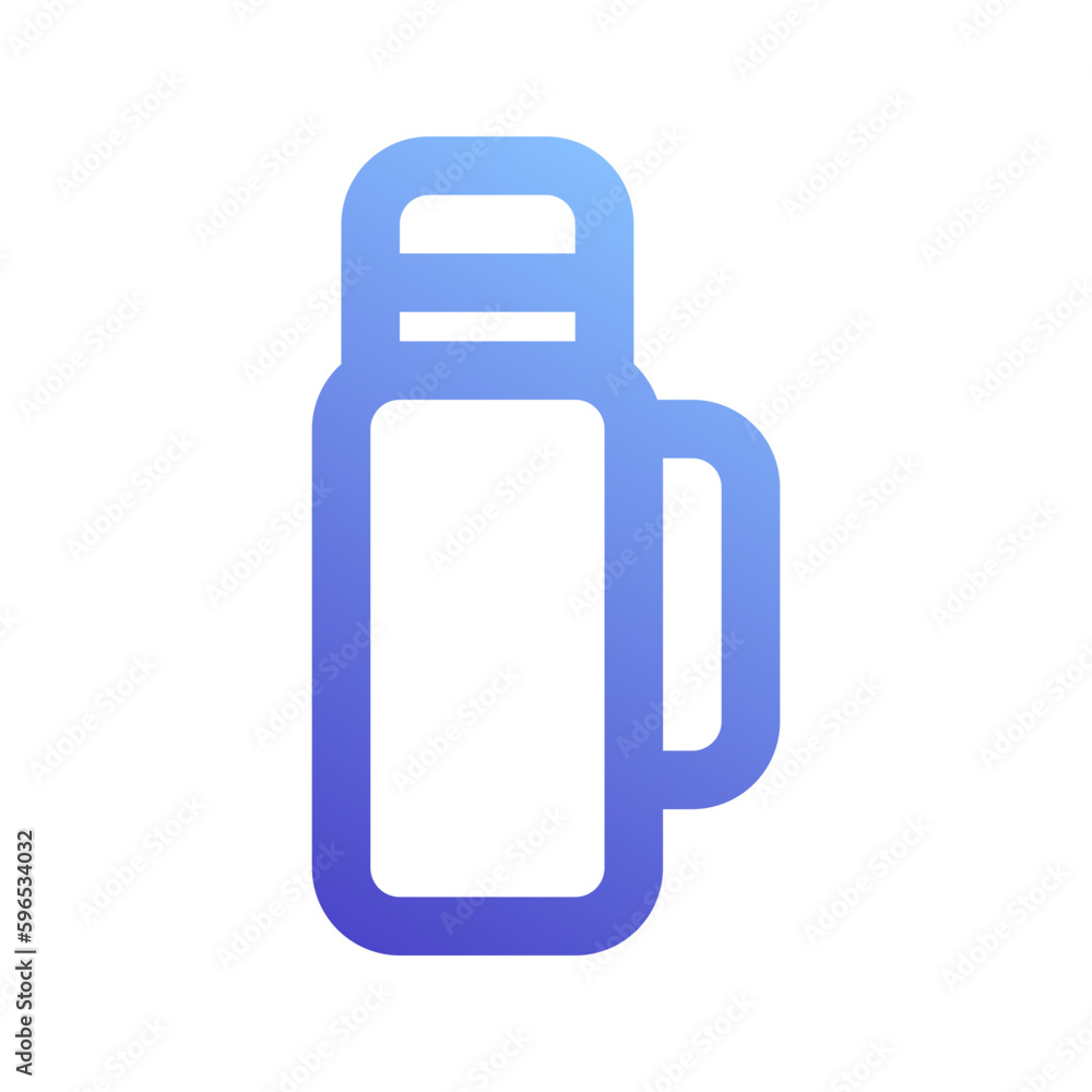thermos gradient icon thermos gradient icon