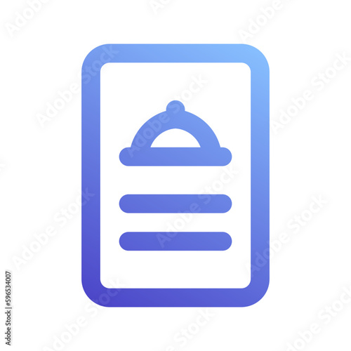 recipe gradient icon