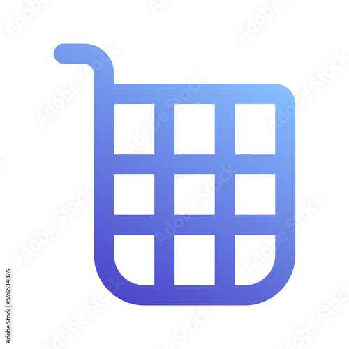 strainer gradient icon