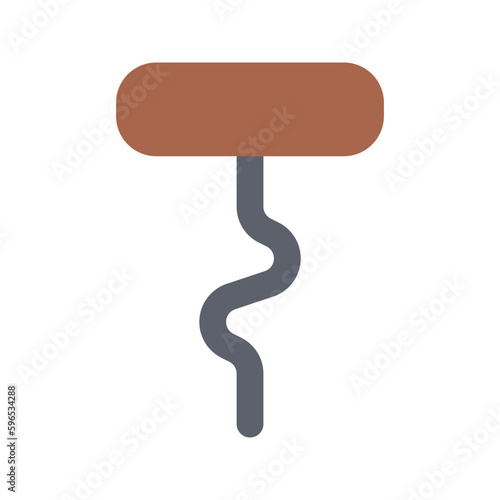 bottle opener flat icon