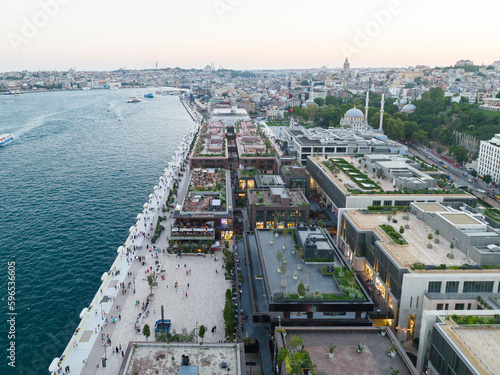 Photography Galataport Drone Photo, Galata Beyoglu Istanbul, Turkiye