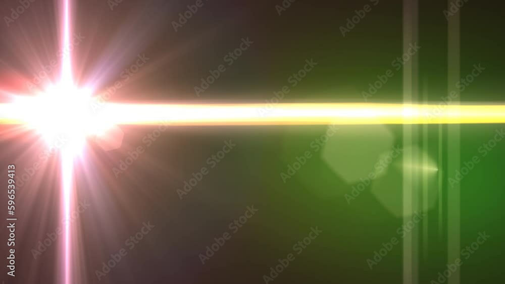 Optical lens flare effect on black background Optical lens flare effect on black background