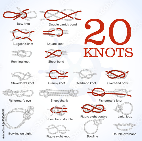 Set of marine knots