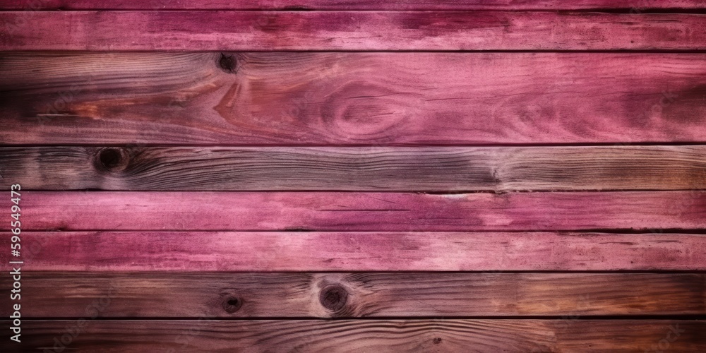Top view Wooden table, Wooden texture pink background. Generative AI Top view Wooden table, Wooden texture pink background. Generative AI