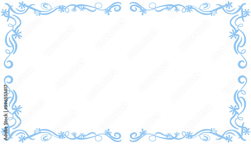 Blue abstract frame background illustration. Perfect for designing invitation cards, greeting cards, wallpapers, posters, banners, websites, advertisements Blue abstract frame background illustration. Perfect for designing invitation cards, greeting cards, wallpapers, posters, banners, websites, advertisements