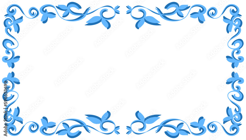 Blue abstract frame background illustration. Perfect for designing invitation cards, greeting cards, wallpapers, posters, banners, websites, advertisements Blue abstract frame background illustration. Perfect for designing invitation cards, greeting cards, wallpapers, posters, banners, websites, advertisements