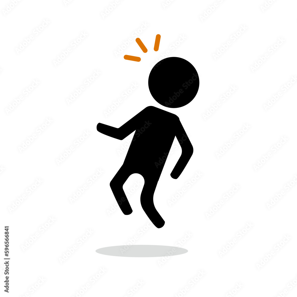 Shocked people. Reacting Person. Vector. Shocked people. Reacting Person. Vector.