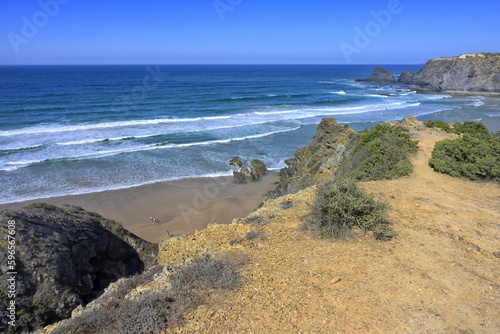Odeceixe beach, Aljezur, Faro district, Algarve, Portugal