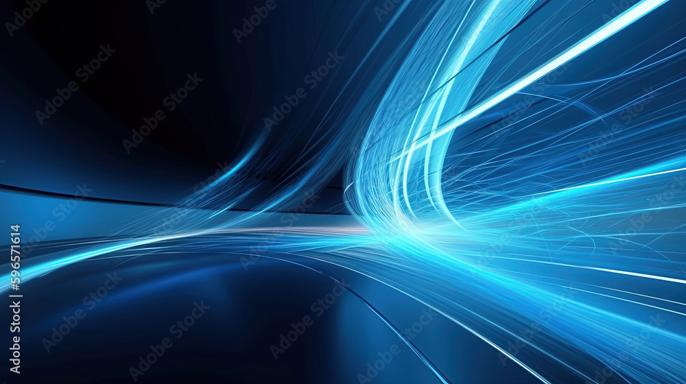 abstract background with lines. Generative Ai