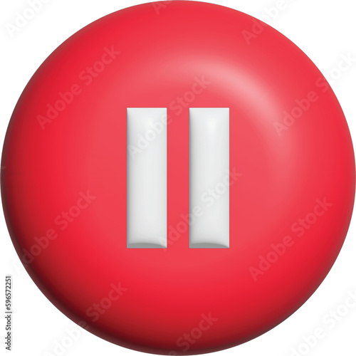 pause button icon
