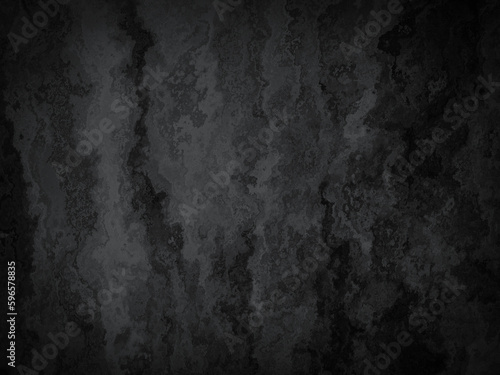 Abstract black concrete background. Dark cement wall. © Kavik