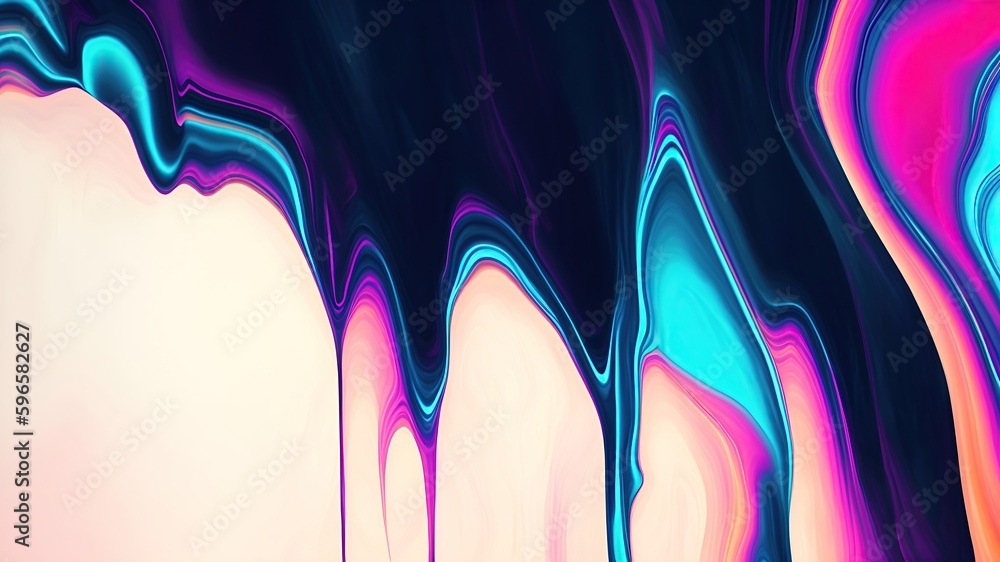 Naklejka premium Abstract Painting Gold Green Emerald Jade Marble Agate Wallpaper Illustration | AI Generated