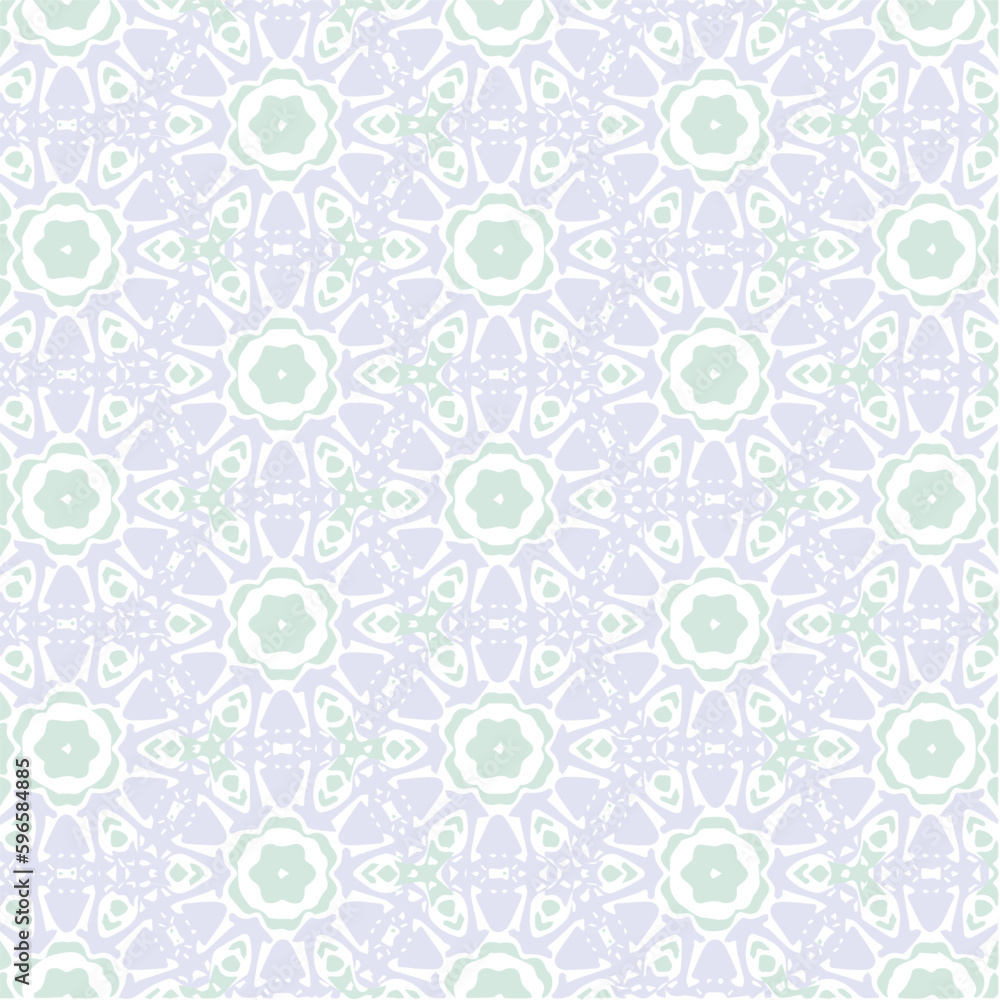Blue Abstract Mandala or Ikat Wallpaper Pattern Background Blue Abstract Mandala or Ikat Wallpaper Pattern Background