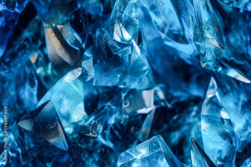 Abstract composition with a broken pieces of ice seamless texture background. 3d illustration. AI Generated Abstract composition with a broken pieces of ice seamless texture background. 3d illustration. AI Generated