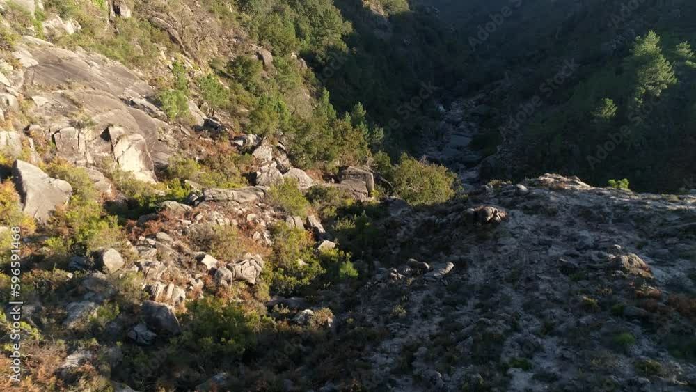 Landscape Geres Portugal River Mountain Nature Landscape Geres Portugal River Mountain Nature