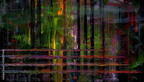 abstract impressionism color background