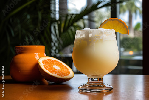 Coconut Creamsicle. A creamy, indulgent cocktail