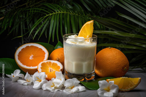 Coconut Creamsicle. A creamy, indulgent cocktail
