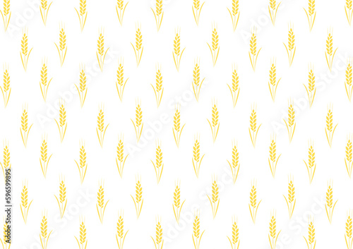 Wheat pattern wallpaper. oat symbol. free space for text. rice sign. Rice pattern wallpaper.