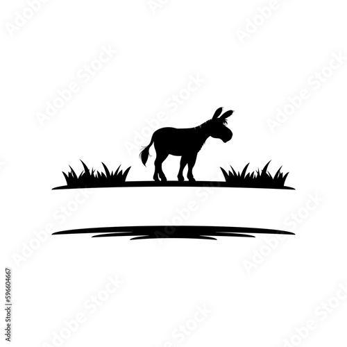 Donkey monogram