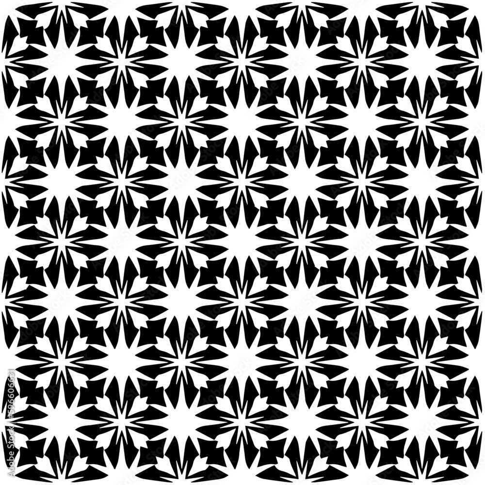 Monochrome pattern. Abstract texture for fabric print, card, table cloth, furniture, banner, cover, invitation, decoration, wrapping.seamless repeating pattern.Black and white color. Monochrome pattern. Abstract texture for fabric print, card, table cloth, furniture, banner, cover, invitation, decoration, wrapping.seamless repeating pattern.Black and white color.