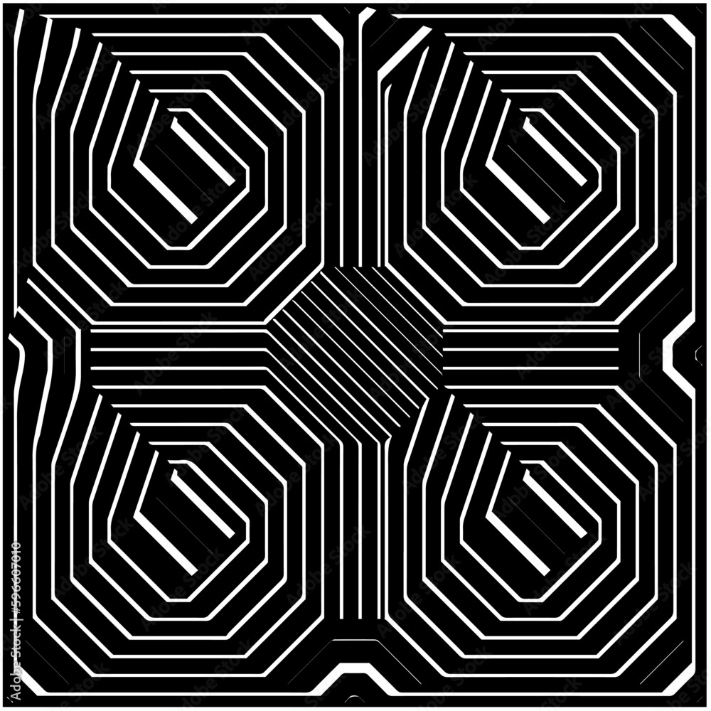 Monochrome pattern. Abstract texture for fabric print, card, table cloth, furniture, banner, cover, invitation, decoration, wrapping.seamless repeating pattern.Black and white color.
Monochrome pattern. Abstract texture for fabric print, card, table cloth, furniture, banner, cover, invitation, decoration, wrapping.seamless repeating pattern.Black and white color.