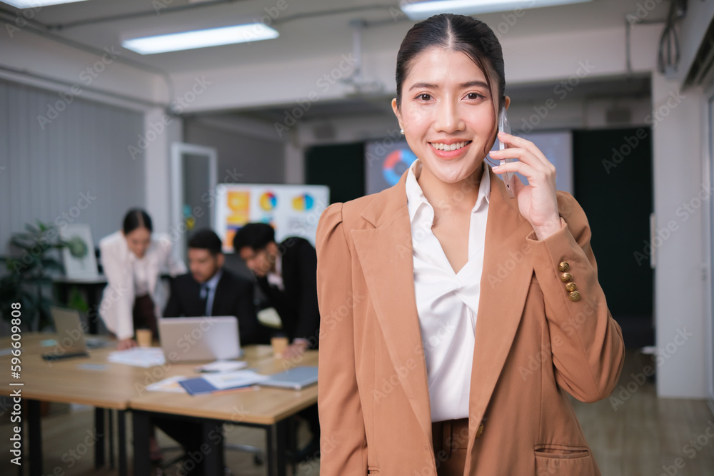Business people working and meeting in the office. Business people working and meeting in the office.