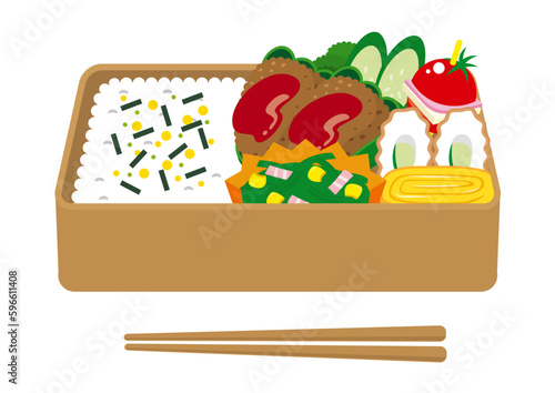 お弁当　弁当　 bento　 Japanese bento 