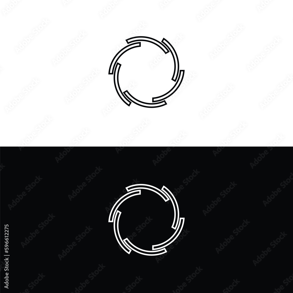 Circle vector logo template design Circle vector logo template design