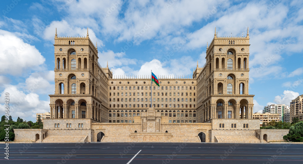 Government House in Baku city, Azerbaijan
