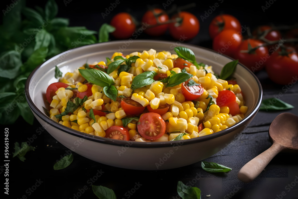 Grilled corn salad, with its mix of grilled corn, juicy tomatoes, fresh herbs, and tangy dressing, is a delicious and healthy summer side dish Grilled corn salad, with its mix of grilled corn, juicy tomatoes, fresh herbs, and tangy dressing, is a delicious and healthy summer side dish