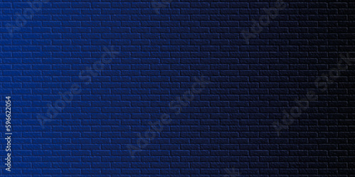 Blue brick wall background. Brick wall background. white or dark gray pattern grainy concrete wall stone texture background.