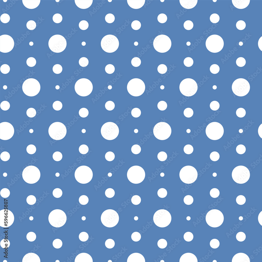Vector white polka dots pattern background. Perfect for fabric, scrapbooking, wallpaper projects
