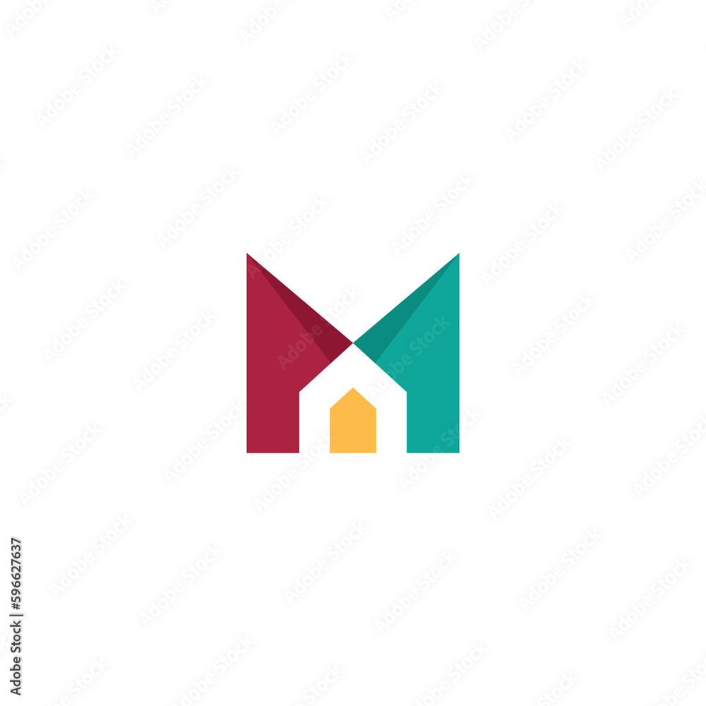 Logo design letter M. Abstract bold modern. Vector template Logo design letter M. Abstract bold modern. Vector template