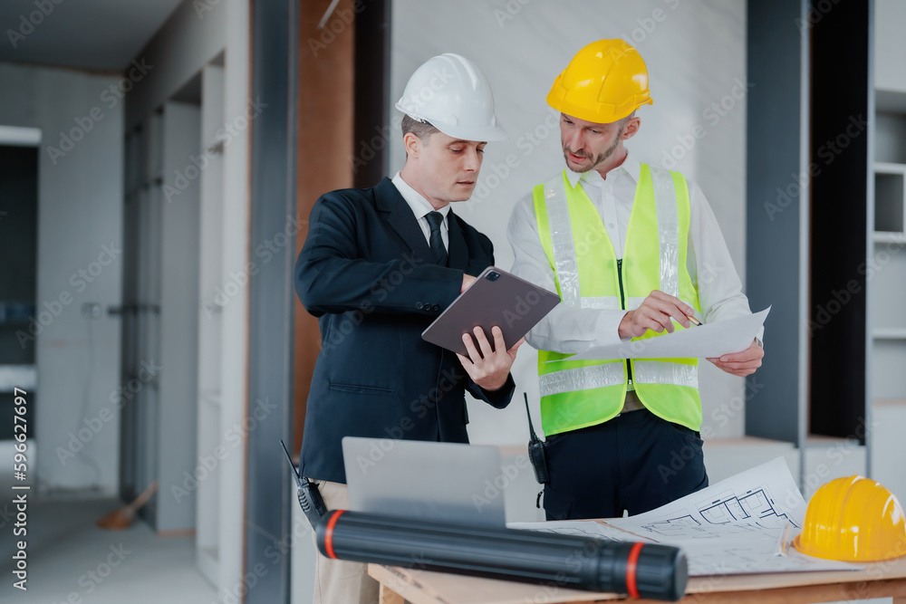multi ethnic engineer brainstorming and measuring for cost estimating on blueprint and floor plan drawings about design architectural and engineering for houses and buildings multi ethnic engineer brainstorming and measuring for cost estimating on blueprint and floor plan drawings about design architectural and engineering for houses and buildings