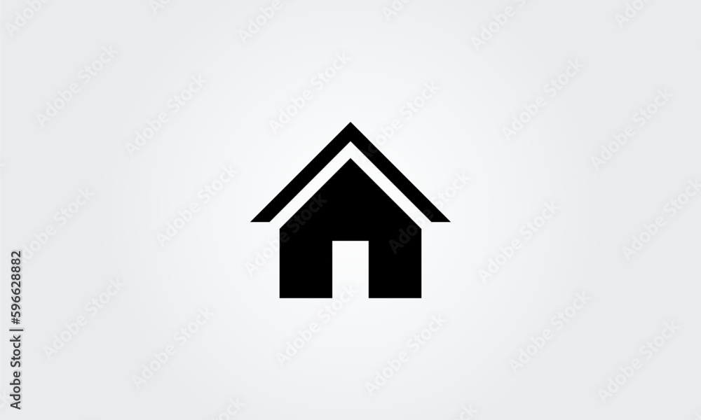 Home Web icons. House symbol button, Simple vector illustration Home Web icons. House symbol button, Simple vector illustration