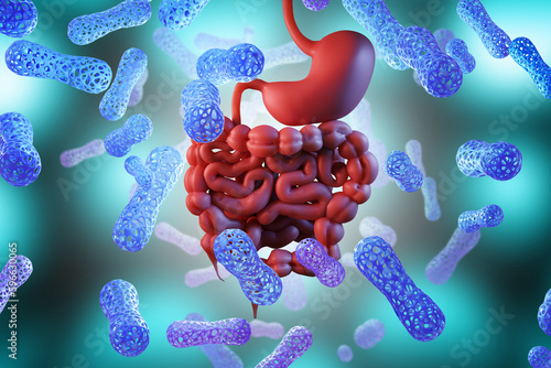 Probiotic background. Gastr...